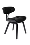 Black Tufted Dining Chair | Dutchbone Blackwood | DutchFurniture.com