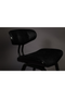 Black Tufted Dining Chair | Dutchbone Blackwood | DutchFurniture.com