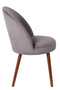 Gray Velvet Dining Chair (2) | Dutchbone Barbara | DutchFurniture.com