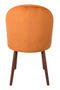 Orange Velvet Dining Chairs (2) | Dutchbone Barbara | DutchFurniture.com