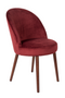Red Velvet Dining Chairs (2) | Dutchbone Barbara | DutchFurniture.com