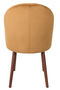 Camel Velvet Dining Chairs (2) | Dutchbone Barbara | DutchFurniture.com