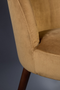 Camel Velvet Dining Chairs (2) | Dutchbone Barbara | DutchFurniture.com