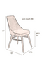 Wooden Backrest Dining Chairs (2) | Dutchbone Chaya | DutchFurniture.com