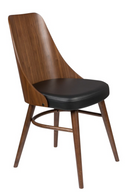 Wooden Backrest Dining Chairs (2) | Dutchbone Chaya | DutchFurniture.com