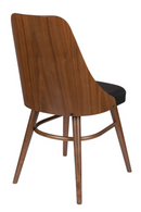 Wooden Backrest Dining Chairs (2) | Dutchbone Chaya | DutchFurniture.com