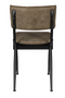 Olive Leather Dining Chairs (2) | Dutchbone Willow | Oroatrade.com