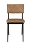 Brown Leather Dining Chairs (2) | Dutchbone Willow | DutchFurniture.com