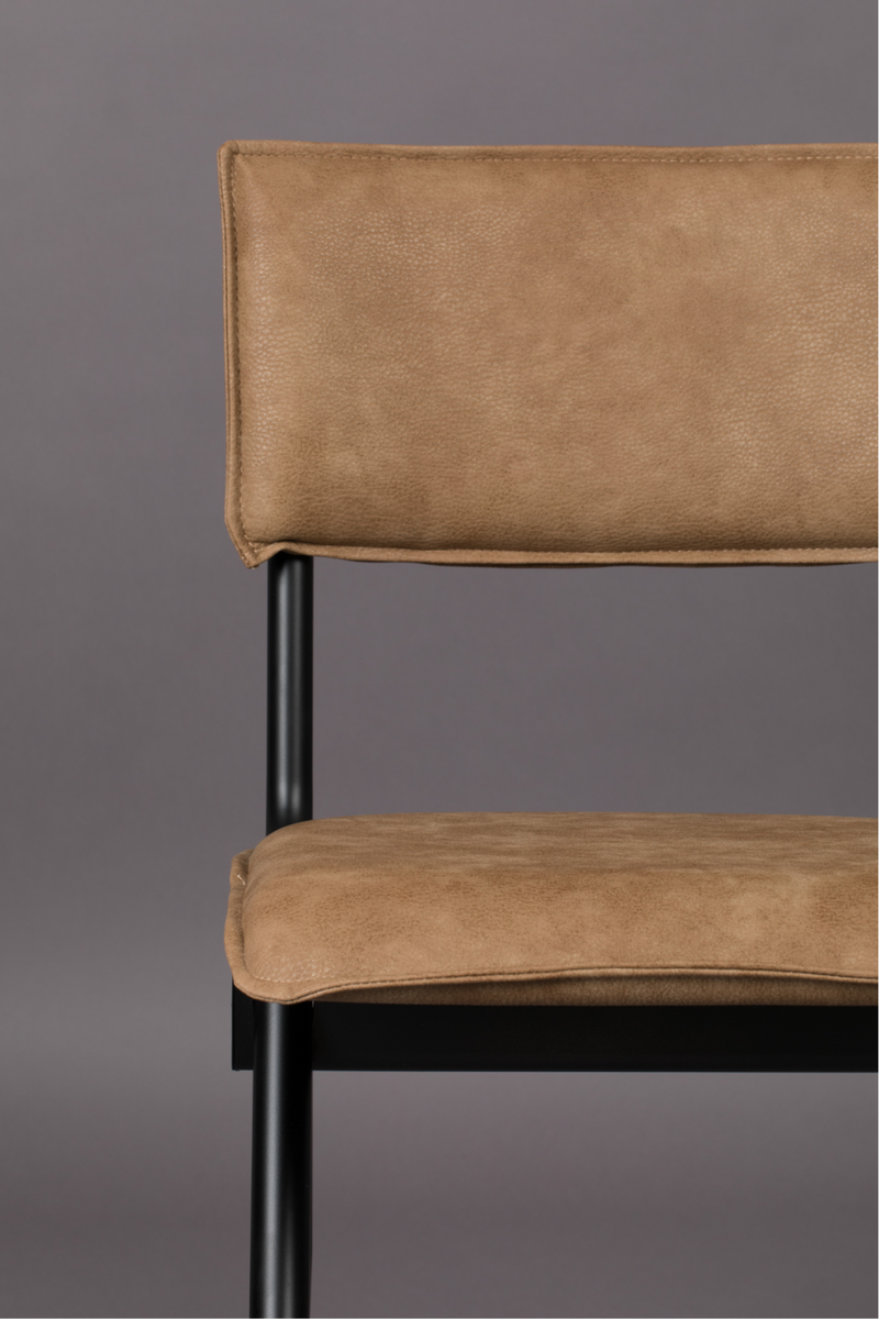 Brown Leather Dining Chairs (2) | Dutchbone Willow | DutchFurniture.com