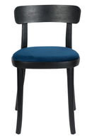 Blue Mid-Modern Dining Chairs (2) | Dutchbone Brandon | DutchFurniture.com