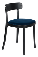 Blue Mid-Modern Dining Chairs (2) | Dutchbone Brandon | DutchFurniture.com