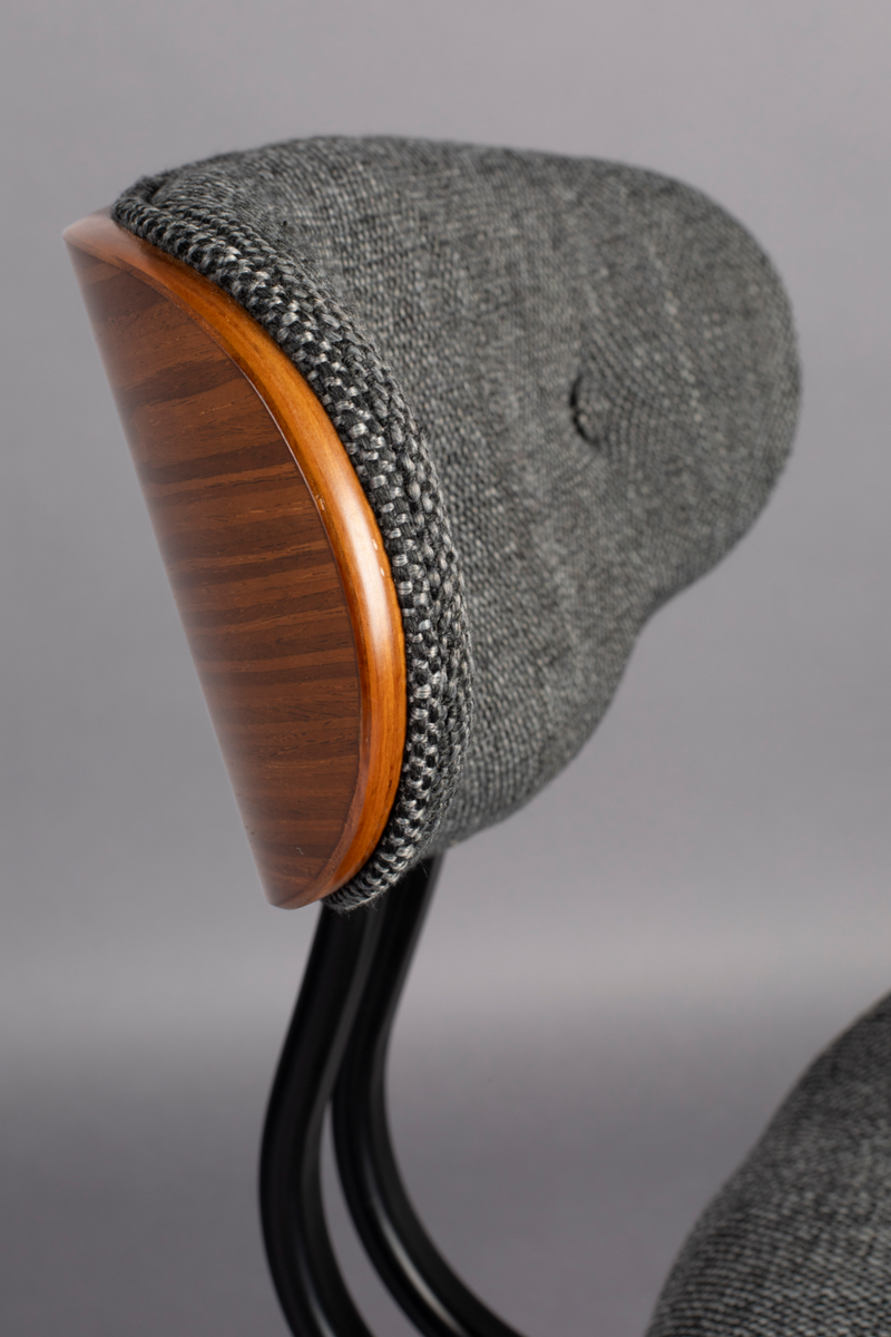 Poplar Wood Side Chair | Dutchbone Blackwood | Dutchfurniture.com