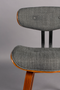 Poplar Wood Side Chair | Dutchbone Blackwood | Dutchfurniture.com
