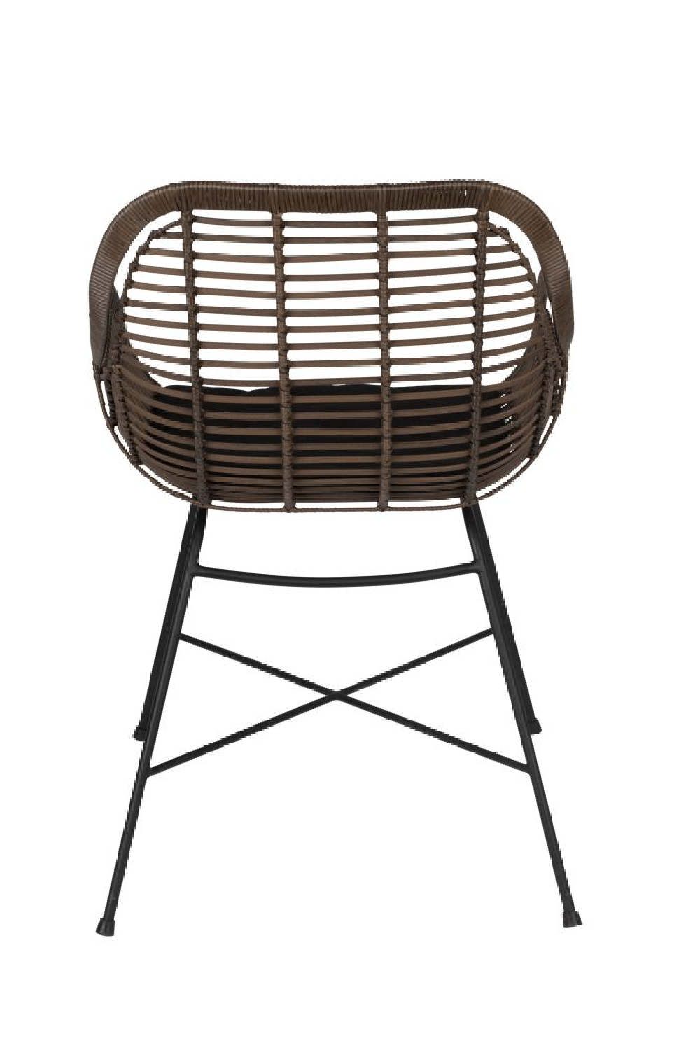 Black Rattan Outdoor Armchairs (2) | Dutchbone Cantik | Oroatrade.com