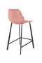 Velvet Upholstered Counter Stools (2) | Dutchbone Franky | Oroatrade.com