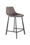 Velvet Upholstered Counter Stools (2) | Dutchbone Franky | Oroatrade.com