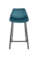 Velvet Upholstered Counter Stools (2) | Dutchbone Franky | Oroatrade.com