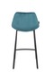 Velvet Upholstered Counter Stools (2) | Dutchbone Franky | Oroatrade.com