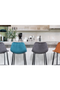 Velvet Upholstered Counter Stools (2) | Dutchbone Franky | Oroatrade.com