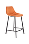 Velvet Upholstered Counter Stools (2) | Dutchbone Franky | Oroatrade.com