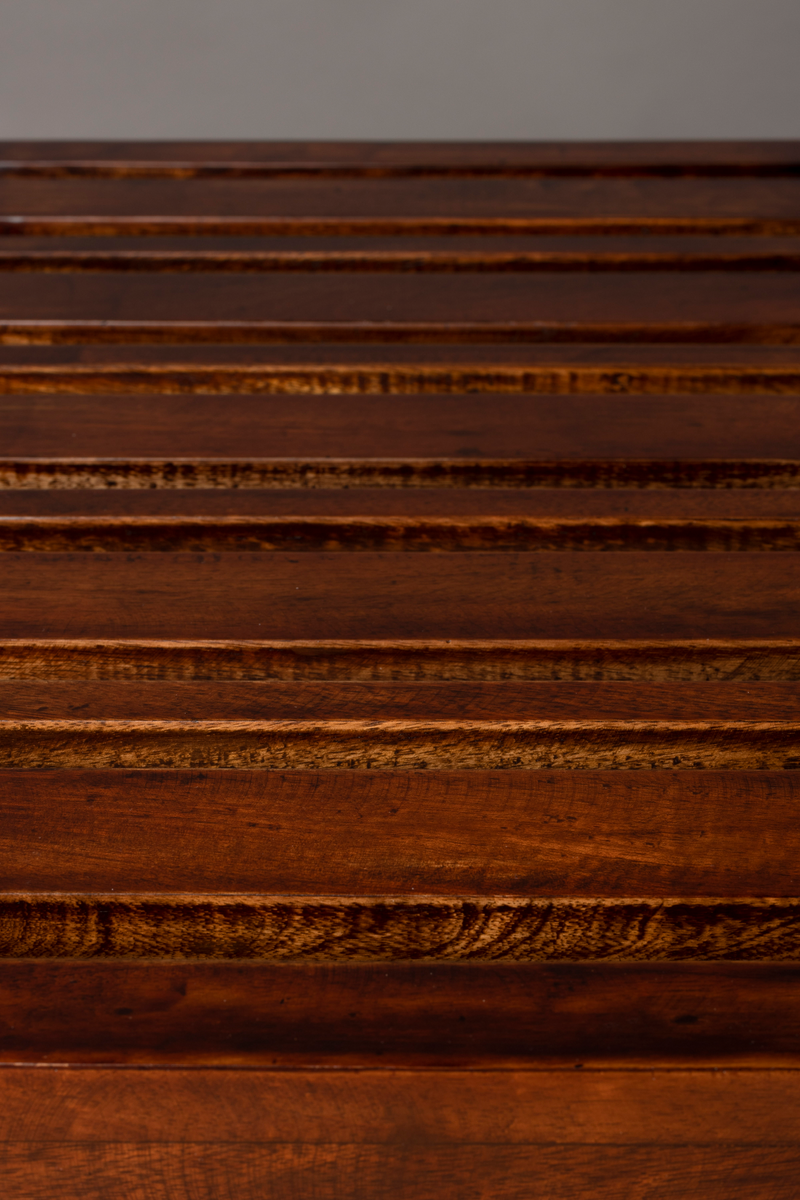 Mango Wood Slatted Bench | Dutchbone Jakub | Dutchfurniture.com