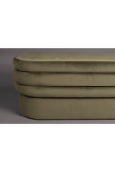 Upholstered Oval Bench | Dutchbone Aditi | Dutchfurniture.com