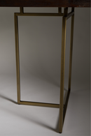 Vintage Brass Dining Table S | Dutchbone Class | DutchFurniture.com