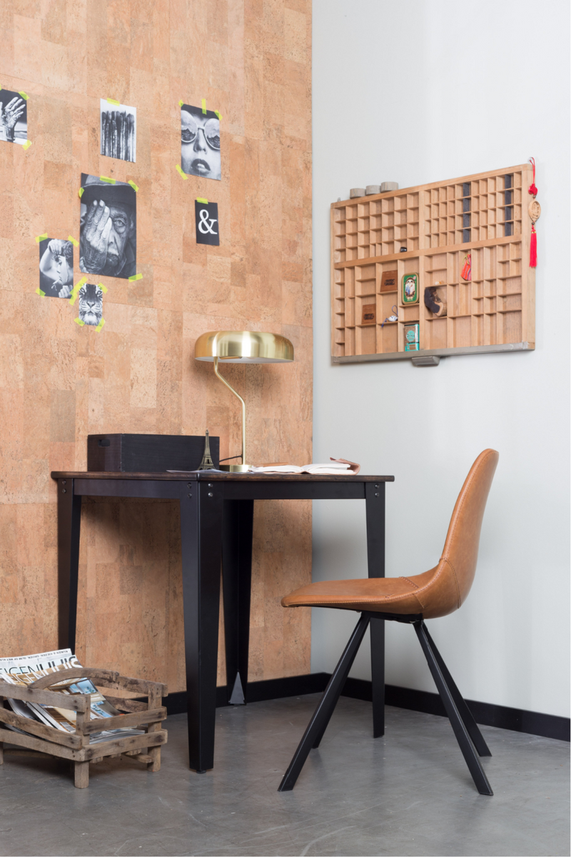 White and Black Dining Table S | Dutchbone Scuola | DutchFurniture.com