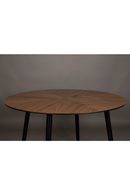 Round Wooden Dining Table | Dutchbone Clover | Dutchfurniture.com