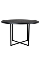 Round Acacia Dining Table | Dutchbone Class | Oroatrade.com