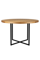 Round Acacia Dining Table | Dutchbone Class | Oroatrade.com