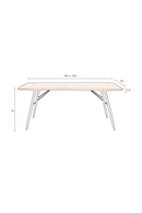 Minimalist Wooden Dining Table | Dutchbone Roger | Dutchfurniture.com