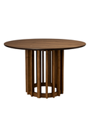 Round Oak Modern Dining Table | Dutchbone Barlet | Dutchfurniture.com