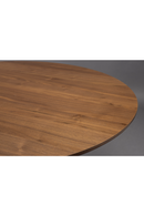 Round Oak Modern Dining Table | Dutchbone Barlet | Dutchfurniture.com