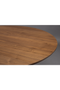 Round Oak Modern Dining Table | Dutchbone Barlet | Dutchfurniture.com