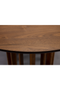 Round Oak Modern Dining Table | Dutchbone Barlet | Dutchfurniture.com