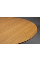 Round Oak Modern Dining Table | Dutchbone Barlet | Dutchfurniture.com