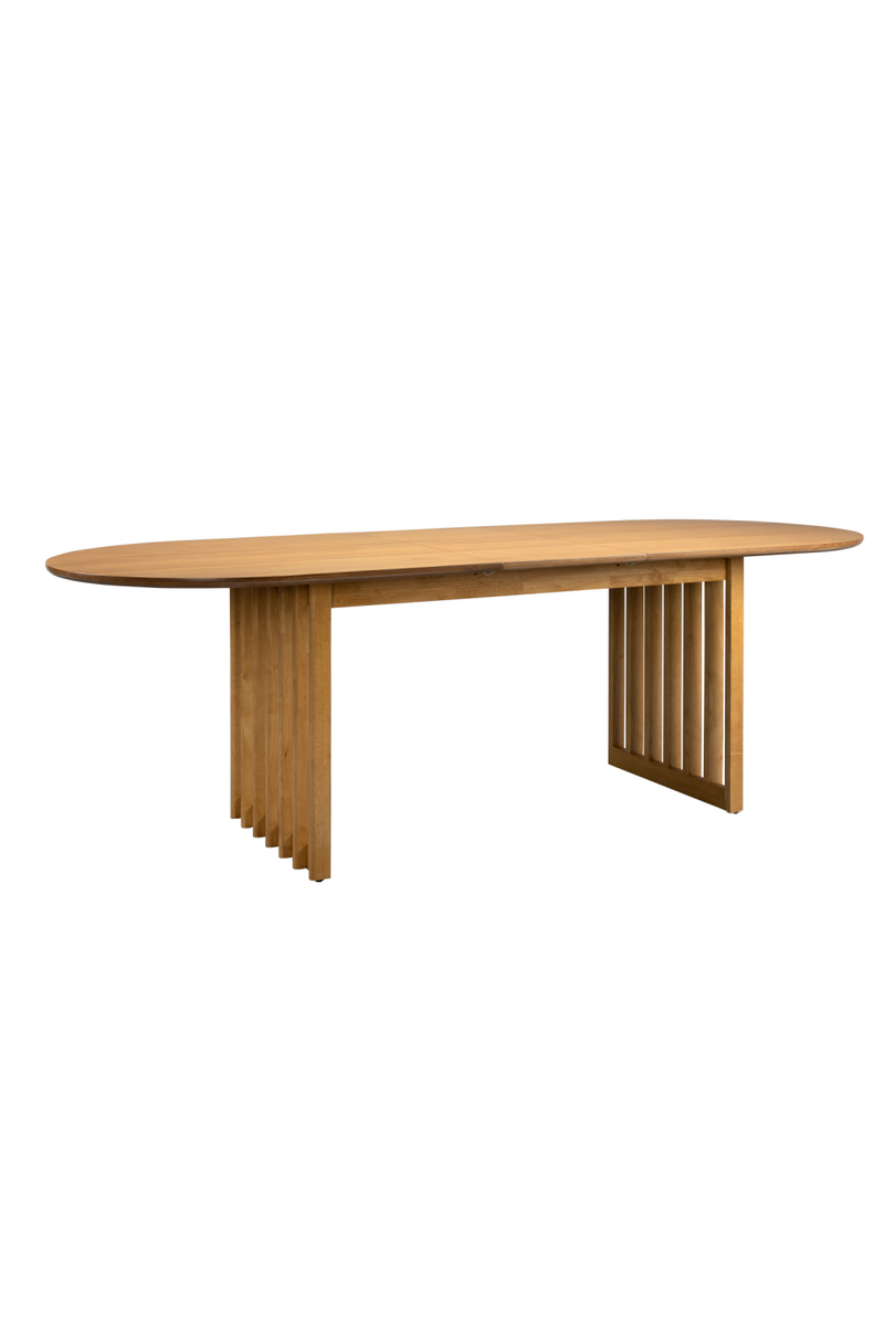 Oval Oak Adjustable Dining Table | Dutchbone Barlet | Dutchfurniture.com