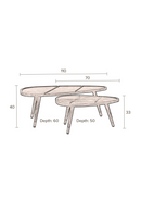 Nesting Coffee Table Set | Dutchbone Sham | DutchFurniture.com