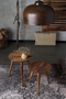 Round Wooden End Table L | Dutchbone By Hand | DutchFurniture.com