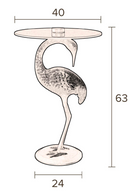 Black Crane Bird End Table | Dutchbone Crane | DutchFurniture.com