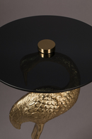 Gold Crane Bird End Table | Dutchbone Crane | DutchFurniture.com