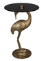 Gold Crane Bird End Table | Dutchbone Crane | DutchFurniture.com