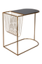 Black Magazine Holder End Table | Dutchbone Eileen | DutchFurniture.com