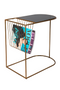 Black Magazine Holder End Table | Dutchbone Eileen | DutchFurniture.com