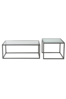 Square Glass Nesting Coffee Table Set | Dutchbone Boli | DutchFurniture.com