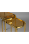 Amber Glass Side Table Set (2) | Dutchbone Bandu | Dutchfurniture.com