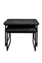 Square Black Nesting Coffee Tables (2) | Dutchbone Winston | Dutchfurniture.com