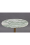 Marble Pedestal Side Table | Dutchbone Salerno | Dutchfurniture.com