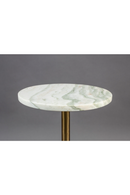 Marble Pedestal Side Table | Dutchbone Salerno | Dutchfurniture.com